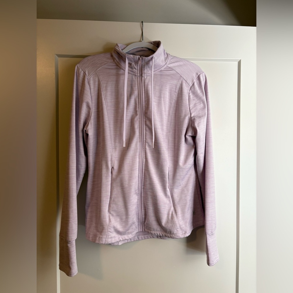 Spyder Activewear Shirt in Soft Lavender